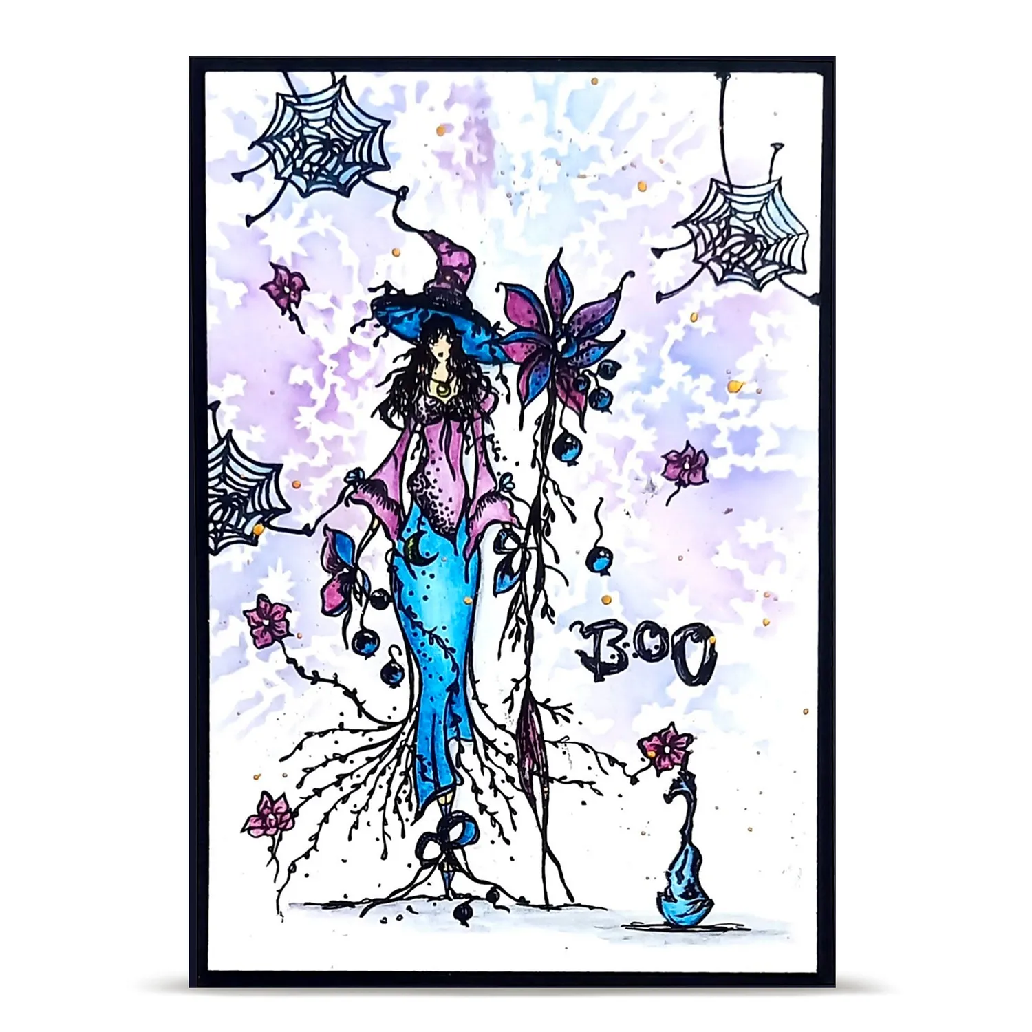AALL and Create Soizic Pumpkin Moonlight Stempelset 4er Halloween