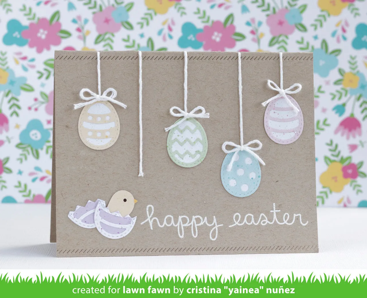 Lawn Fawn Mini Easter Eggs Stanzschablonen Ostern