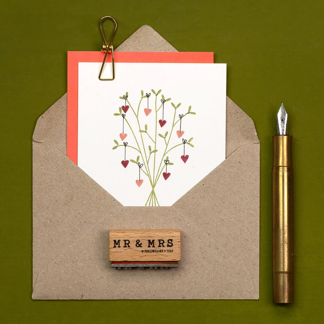 Perlenfischer Spring bouquet Stempel 41x61 mm Blumen
