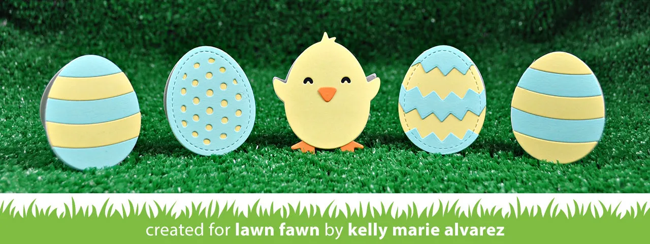 Lawn Fawn Happy Hatchling Lawn Cuts Stanzschablonen Küken Ostern