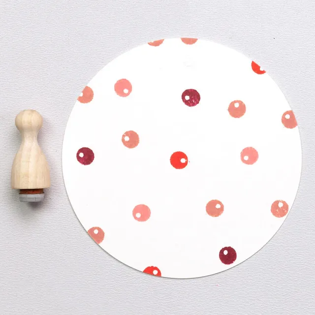 Perlenfischer Berry Stempel 6x6 mm