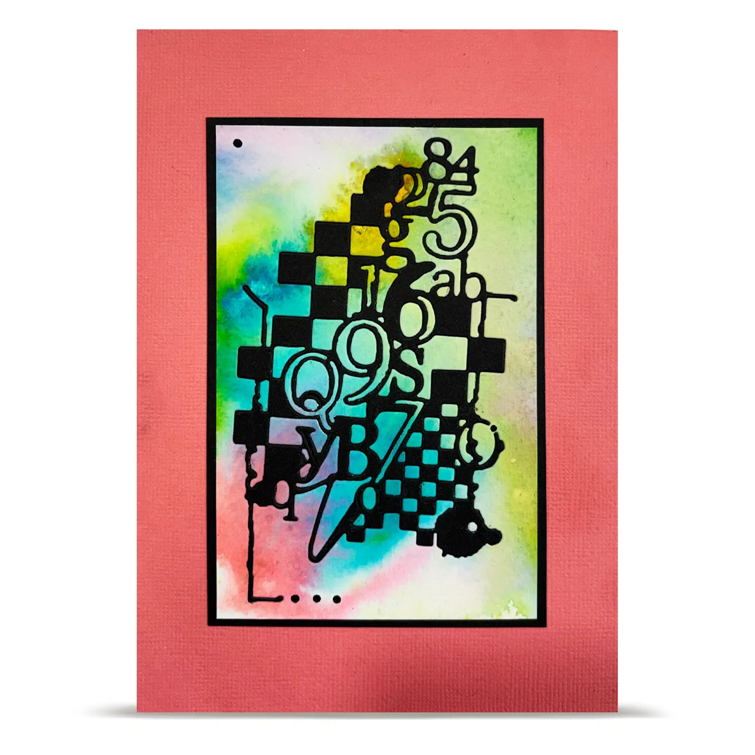 AALL and Create DI-22 Checkered Figures Stanzen Karo