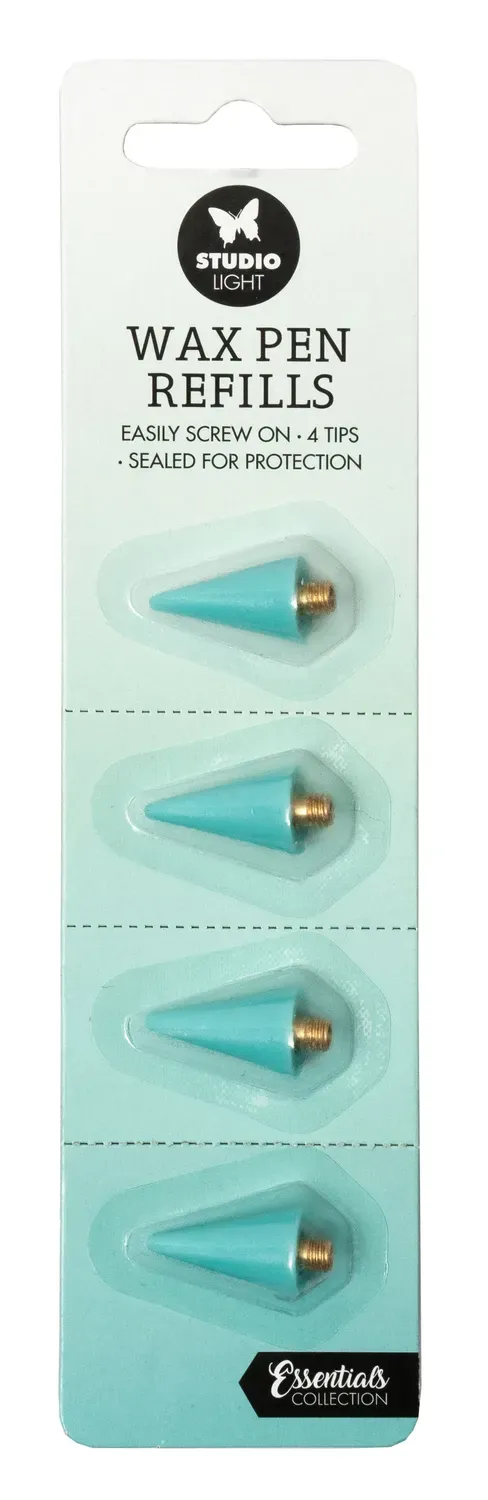 StudioLight Essentials Wax Pen Replacement Tips Ersatzspitzen 4 Stück