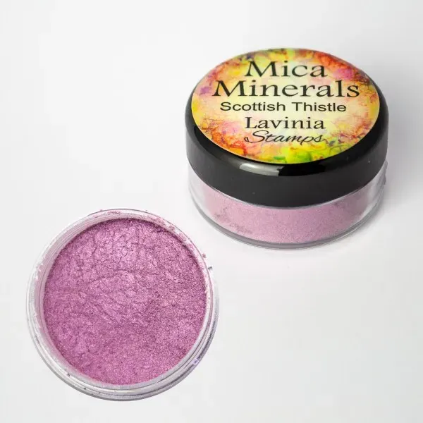 Lavinia Stamps Mica Minerals Glimmer Scottish Thistle