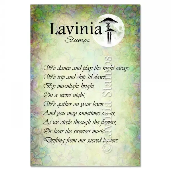Lavinia Stamps Secret Night Stempel Photopolymer