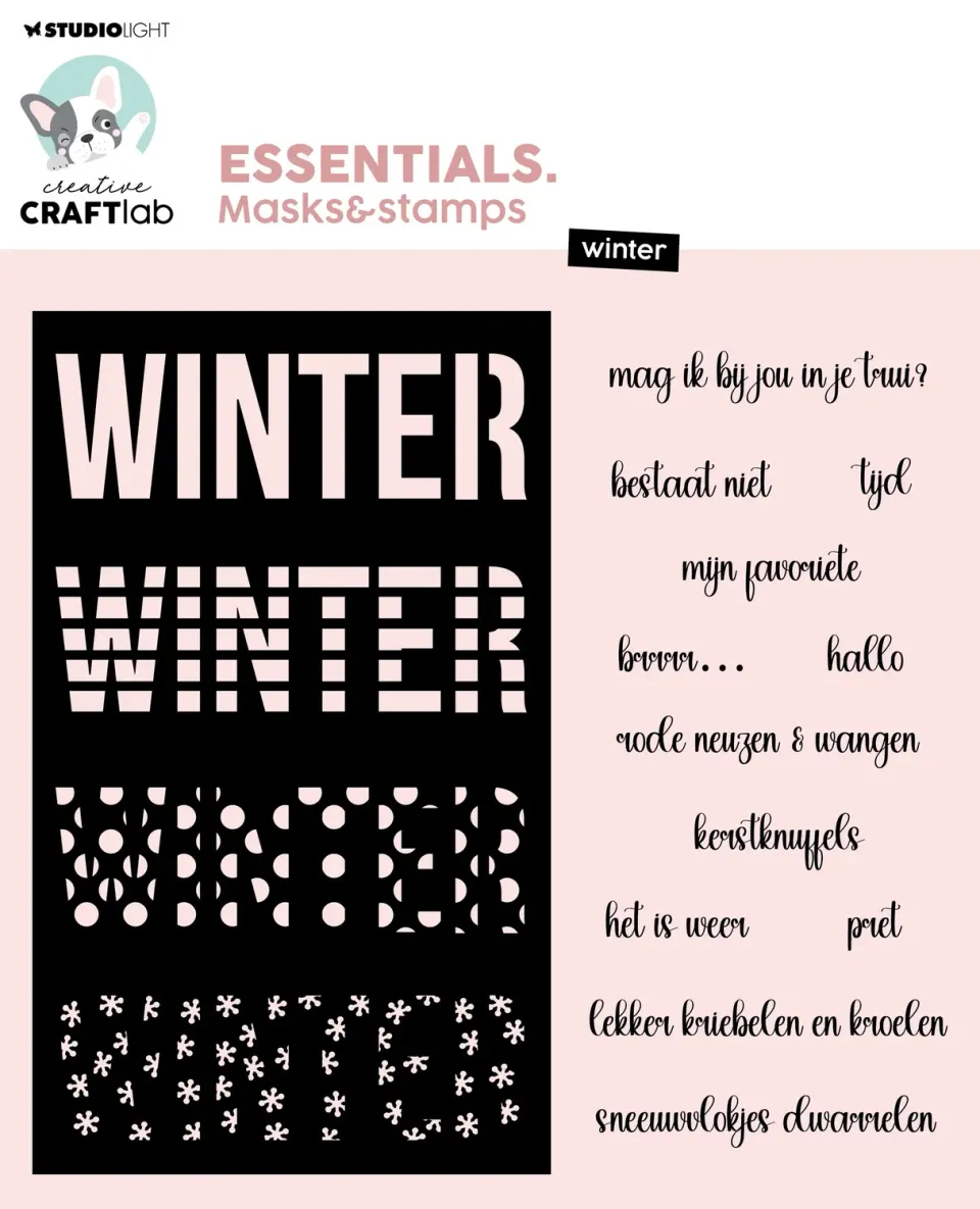 StudioLight Essentials Winter Masken-Stempel