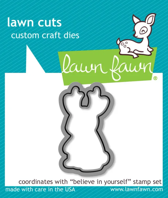 Lawn Fawn Believe In Yourself Lawn Cuts Stanzschablonen