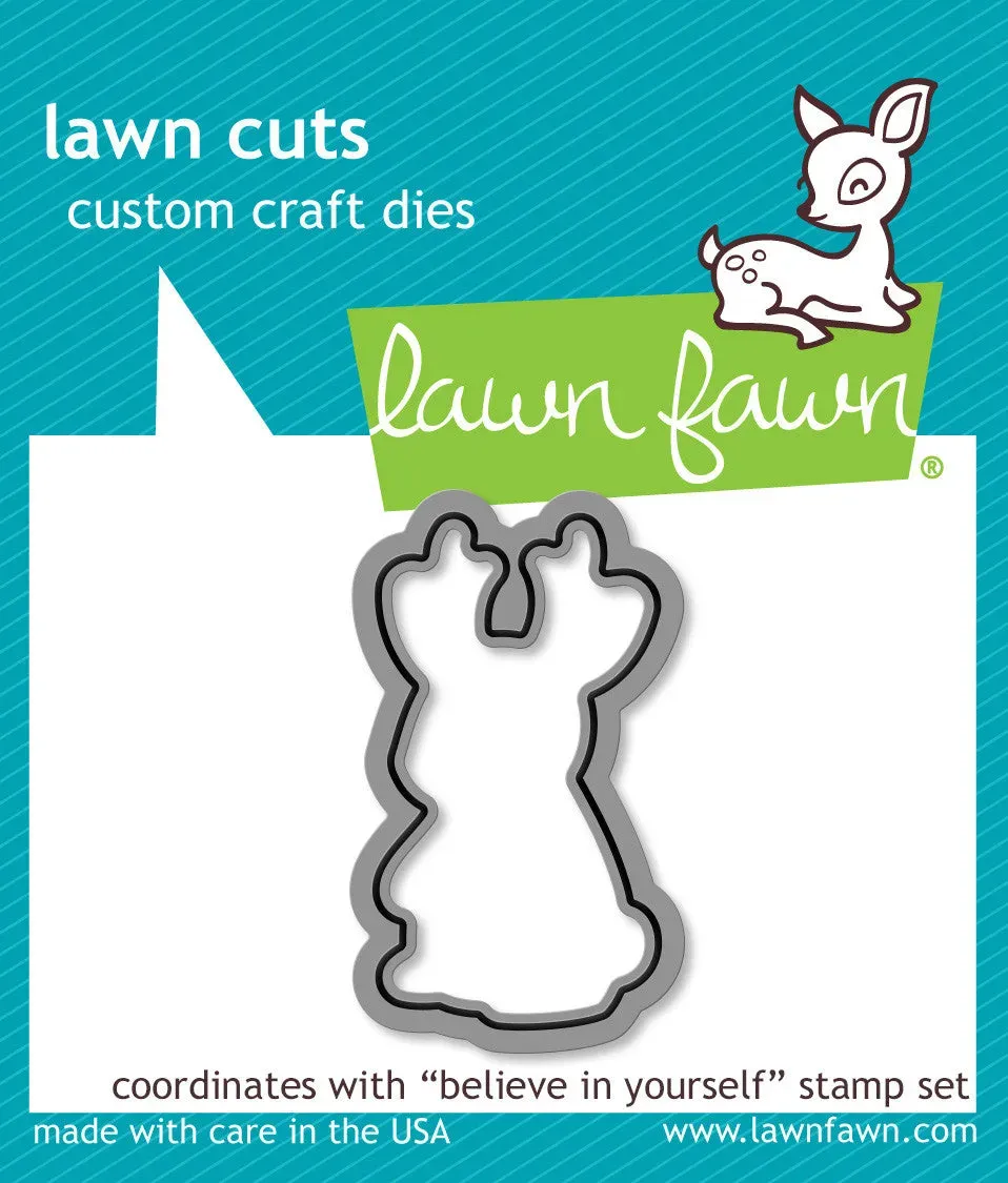 Lawn Fawn Believe In Yourself Lawn Cuts Stanzschablonen