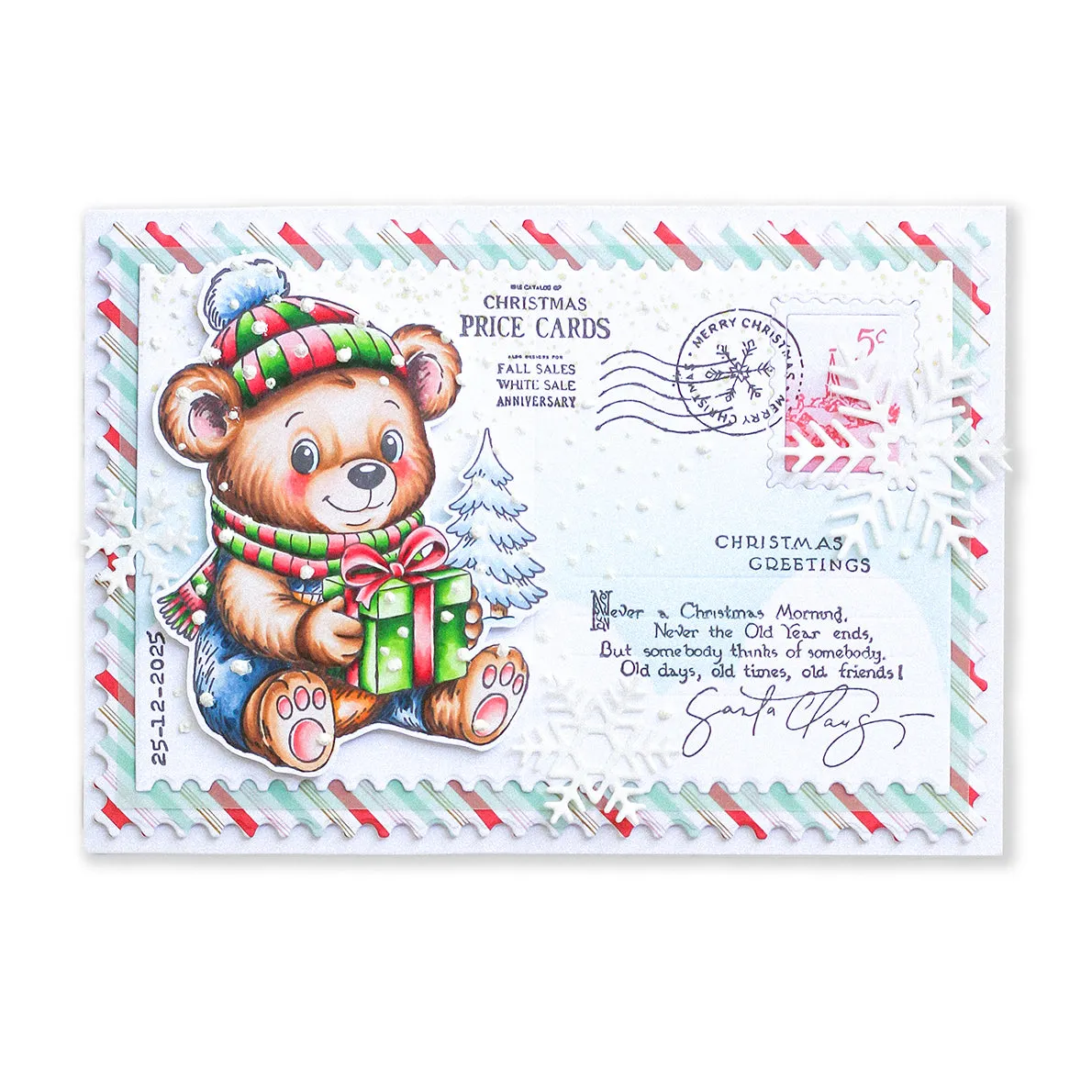 Studio Light Essentials Stempel Winter Bear 74x105 mm