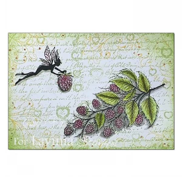 Lavinia Stamps Mini Blackberry Stempel Brombeere mini
