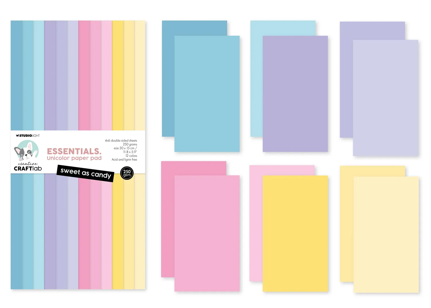 StudioLight Creative Craftlab Sweet as candy Papierblock