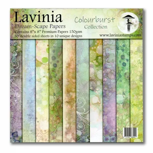Lavinia Stamps Dreamscape Colourburst Papier Set bunt