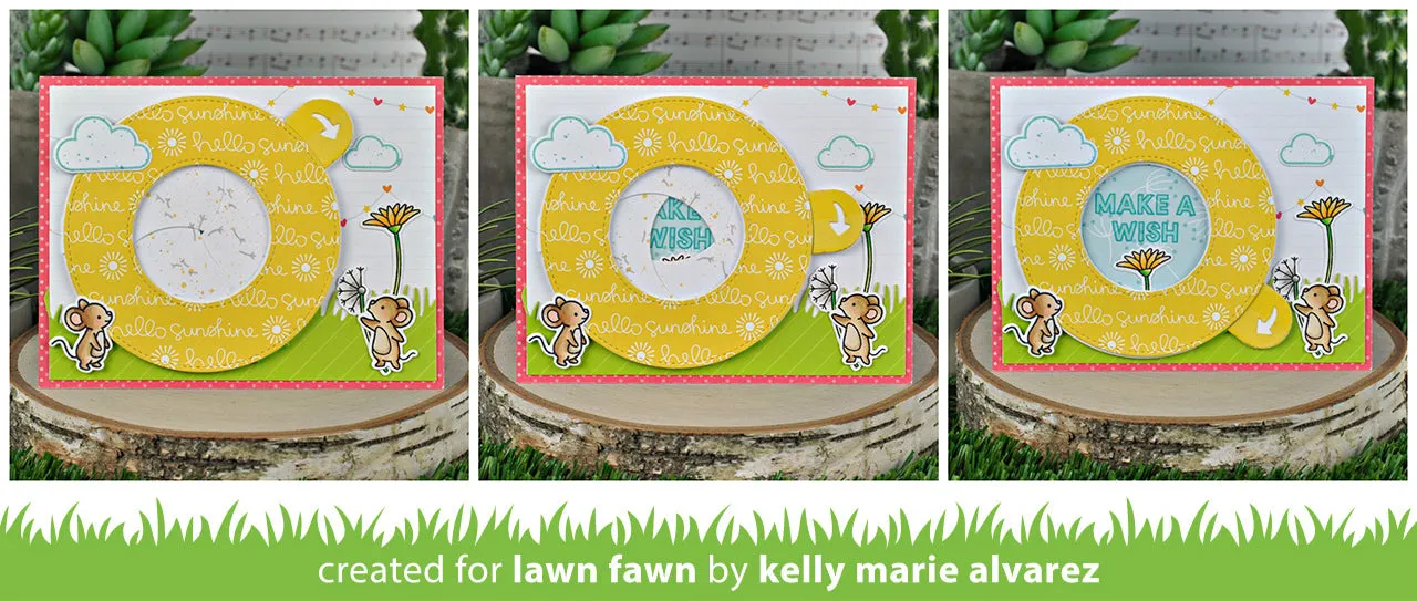Lawn Fawn Magic Iris LF2238 Interaktive Stanze
