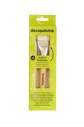 décopatch Pinsel Seide 3er Set unebene Flächen