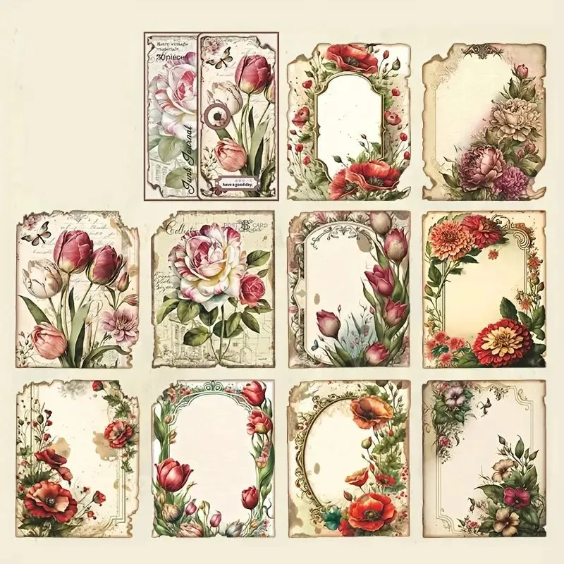 Ieebee Natural Aesthetics Papier Set 30 Teile Bee Manor