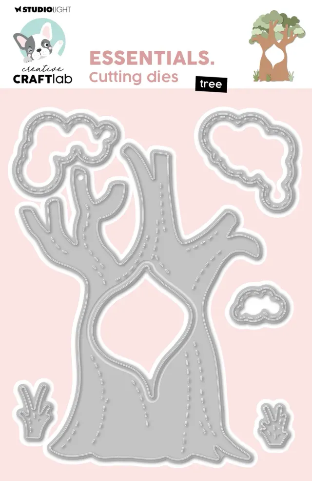 StudioLight Creative Craftlab Tree Stanzschablone Baum