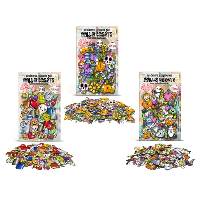 AALL and Create Skulls & Spells Ephemera Bundle Set