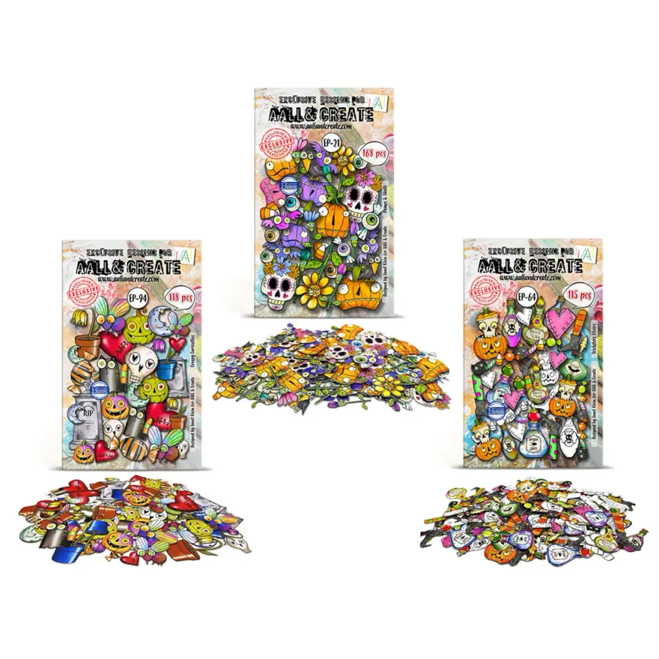AALL and Create Skulls & Spells Ephemera Bundle Set