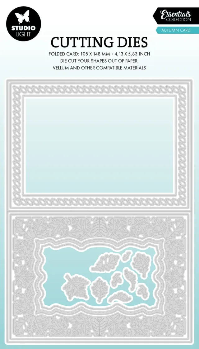 StudioLight Essentials Autumn Card Stanzschablone A5