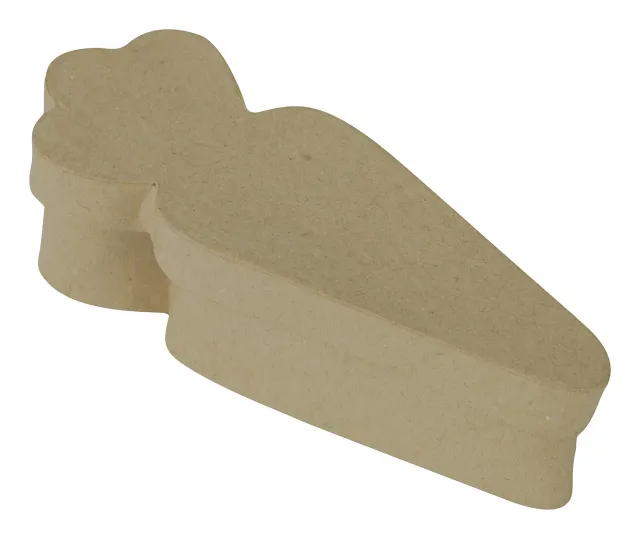 décopatch BT066C Box Karotte Pappmaché-Box 15,5 cm