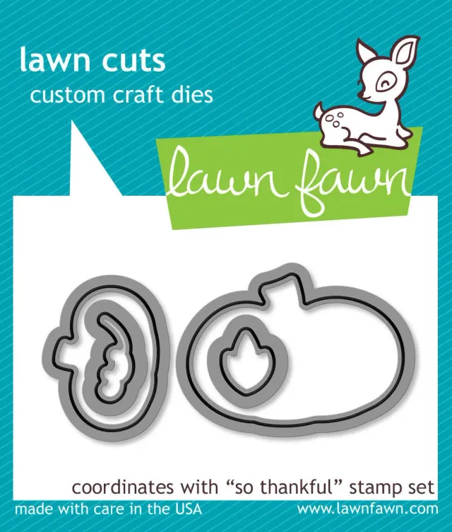 Lawn Fawn Lawn Cuts So Thankful Dies Danke