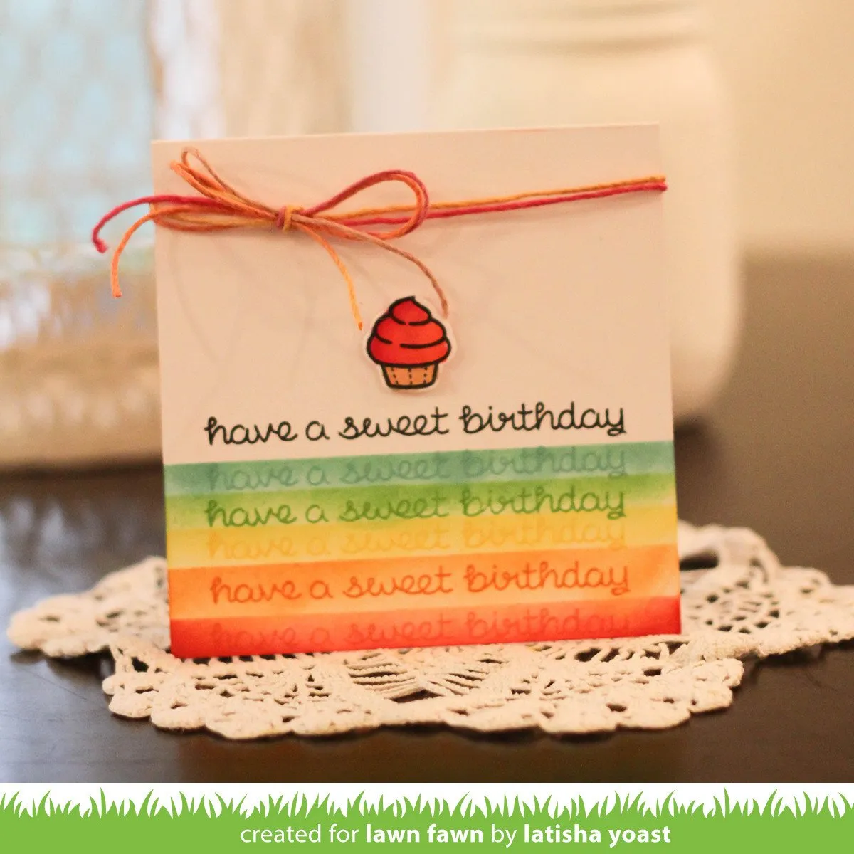 Lawn Fawn Baked with Love Clear Stamps Backen
