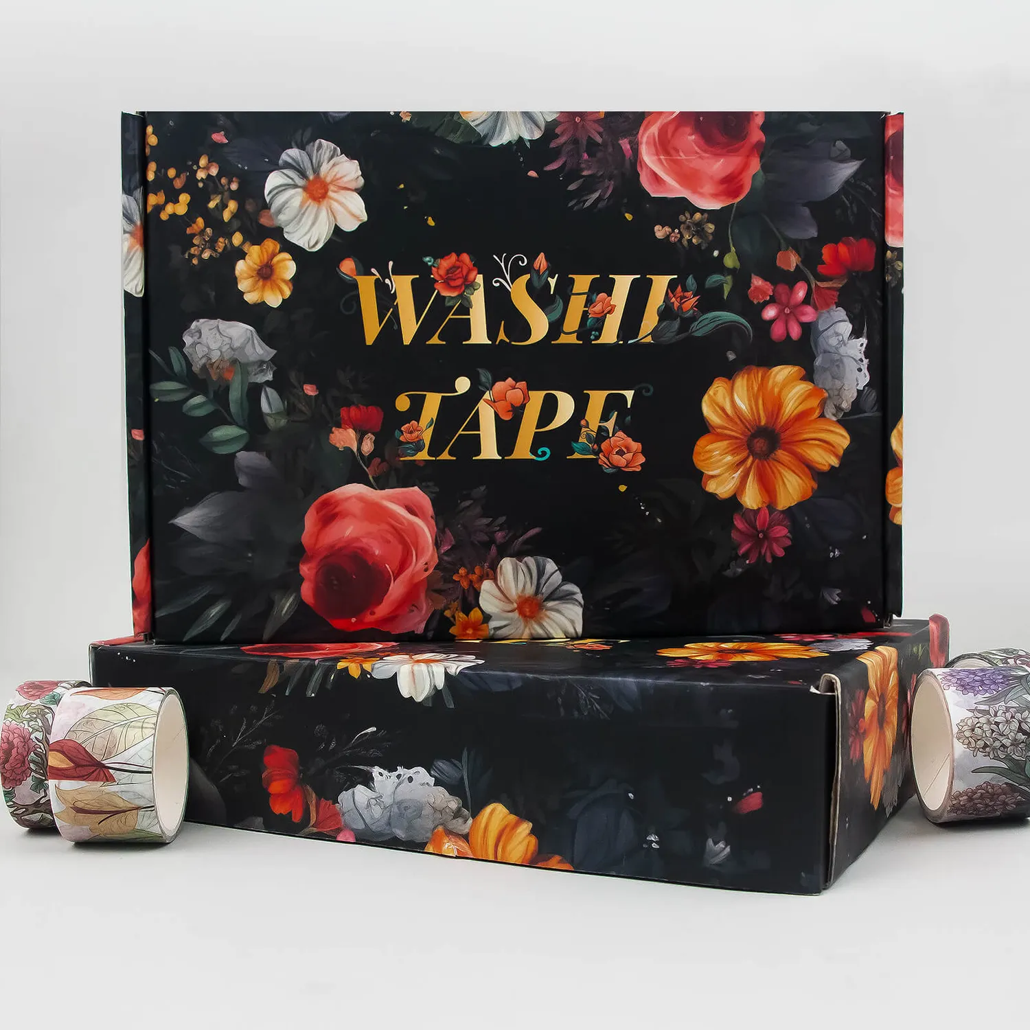 Ieebee Modern Floral Washi Tape Set 34 Rollen