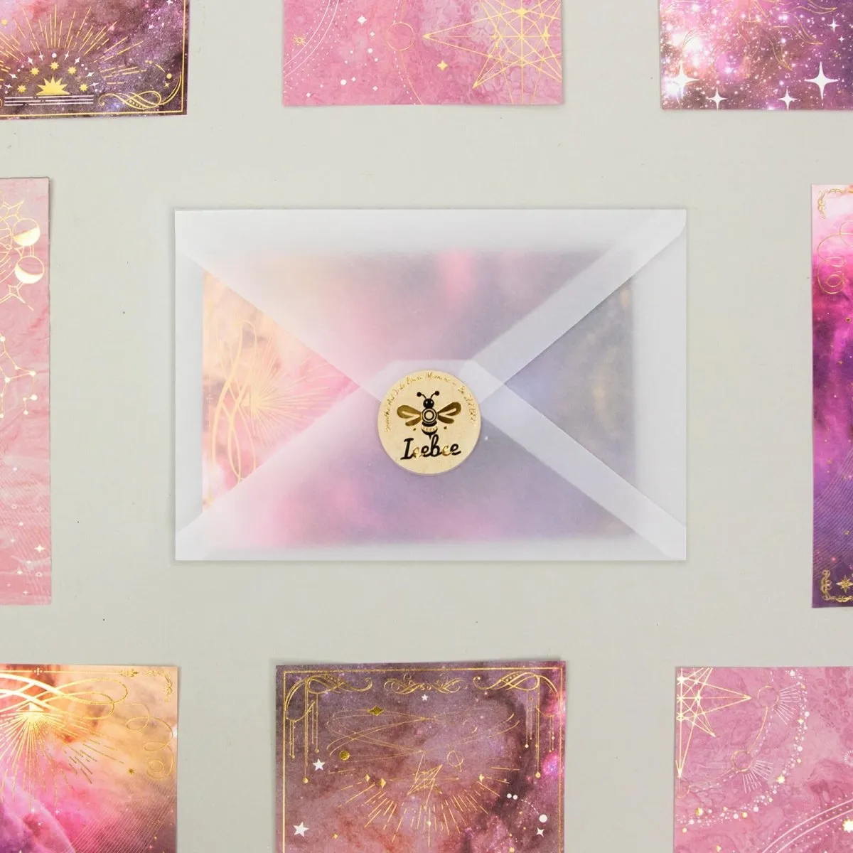 Ieebee Daybreak Star Materialpapier 15-teilig Scrapbooking