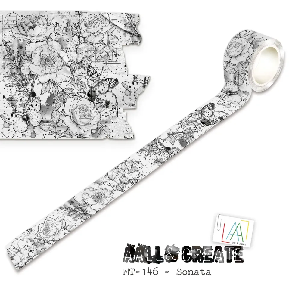 AALL and Create MT-146 Sonata Washi Tape 25 mm x 10 m bunt
