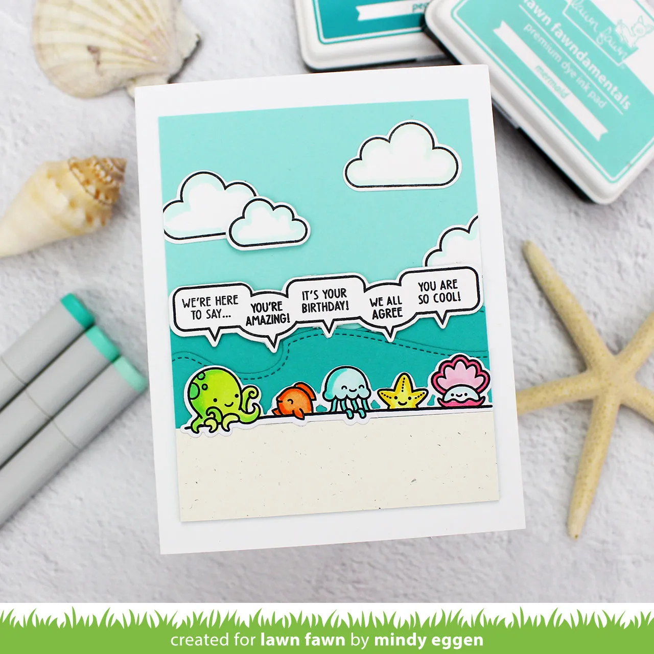 Lawn Fawn Simply Celebrate More Critters Stempel
