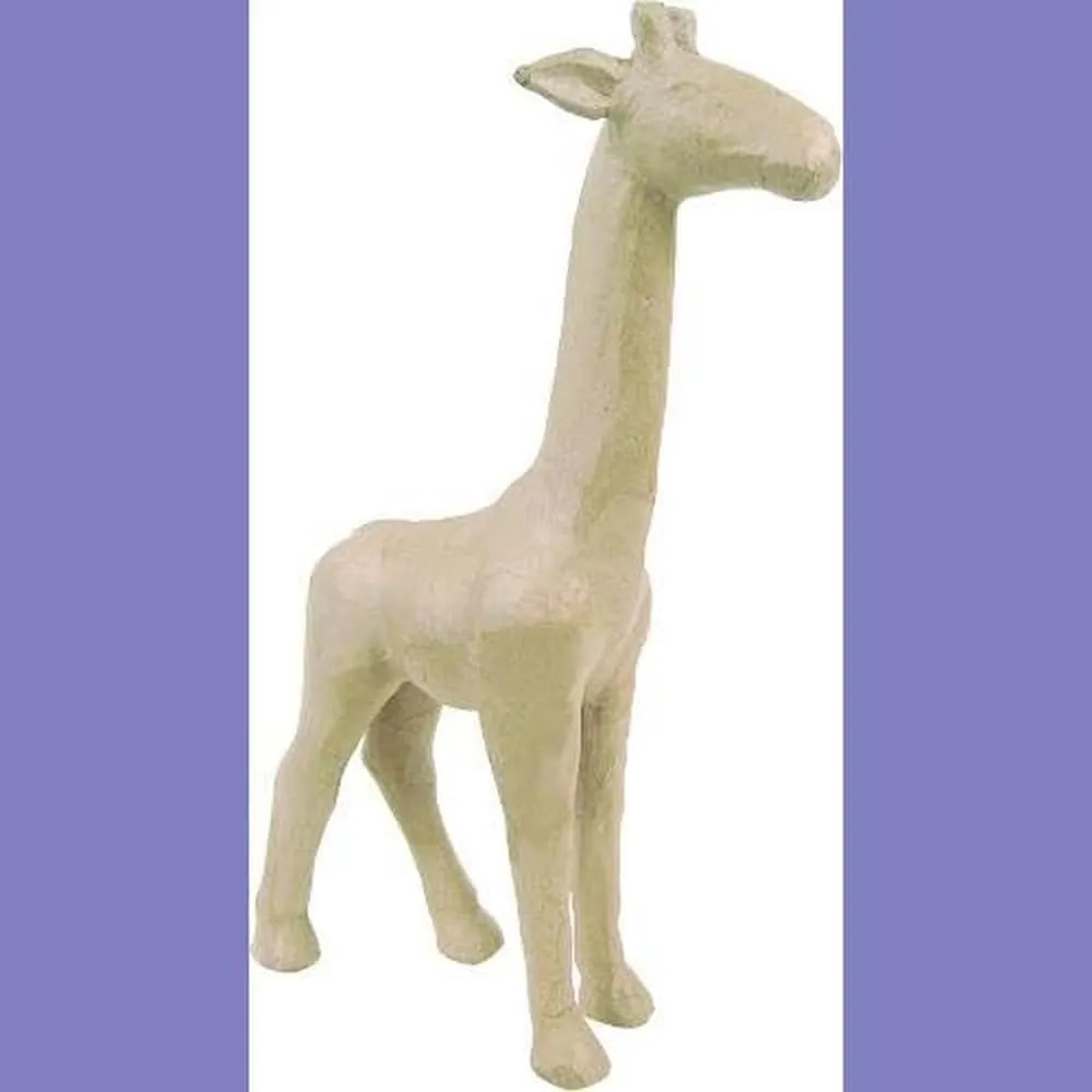décopatch LA102O Giraffe Pappmaché 56 cm zum Verzieren