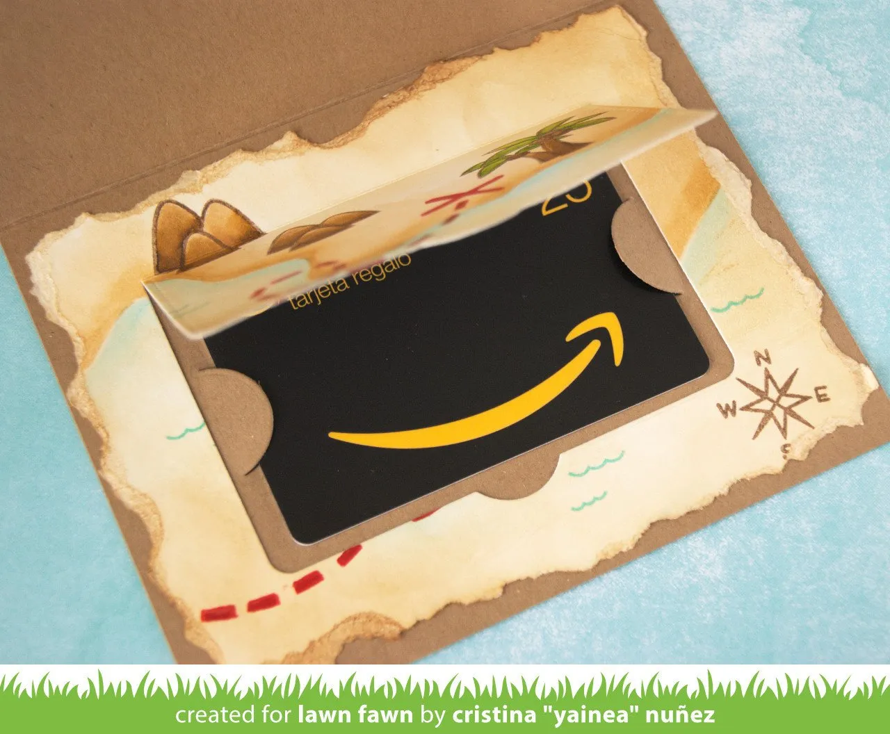 Lawn Fawn Simple Gift Card Slots Stanzschablonen 2-teilig