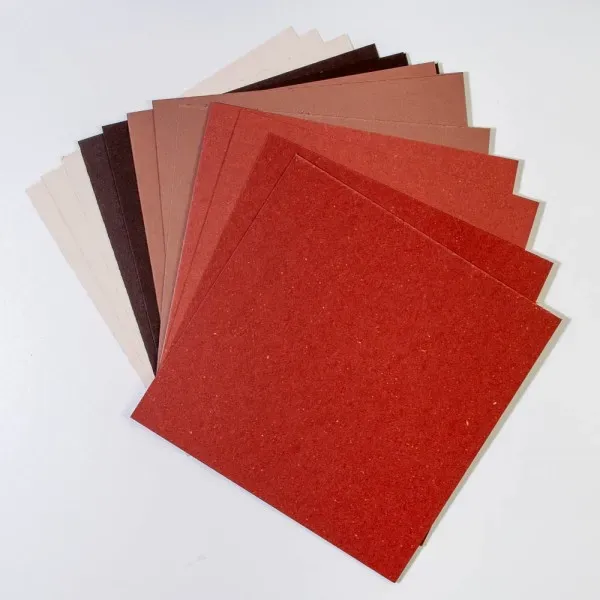 Lavinia Stamps Coloured Cards 6x6 Burnt Ember Blankokarten