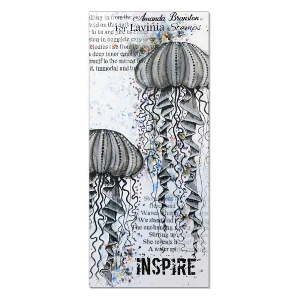 Lavinia Stamps Jalandhar Clear Stempel Feenmotiv