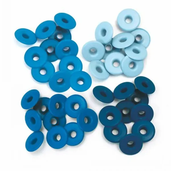 Lavinia-Stamps Wide Blue Eyelets Ösen Blau
