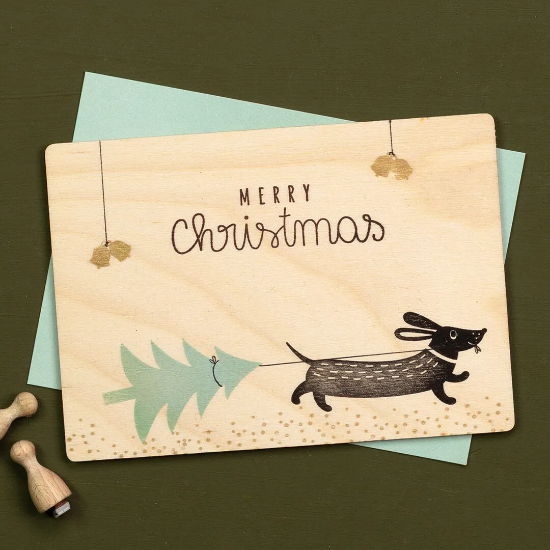 Perlenfischer Tannenbaum XL Stempel 53x33 mm