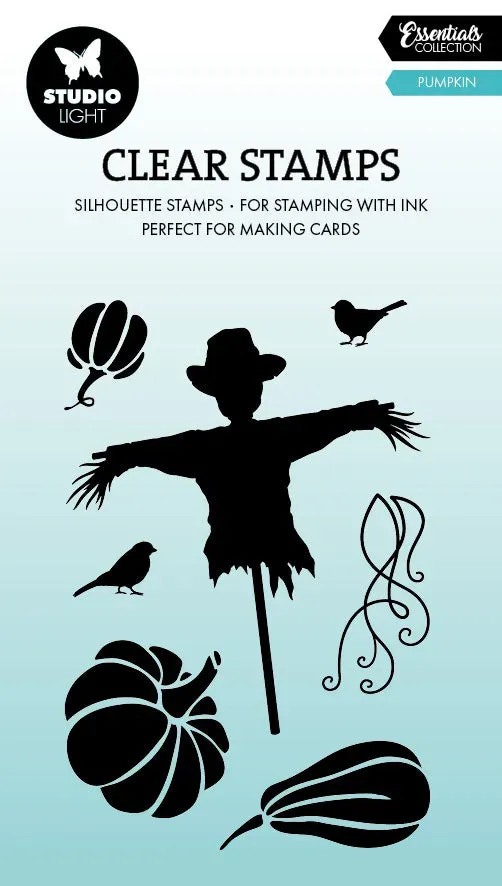 StudioLight Essentials Pumpkin Clear Stamp transparent Herbst