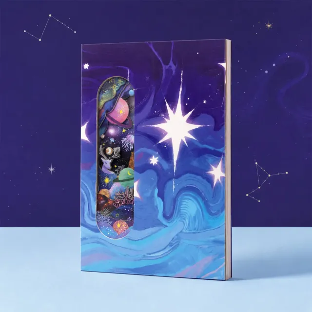 Ieebee Mystic Dreamy Celestials 3D Galaxy Journal 60 Seiten