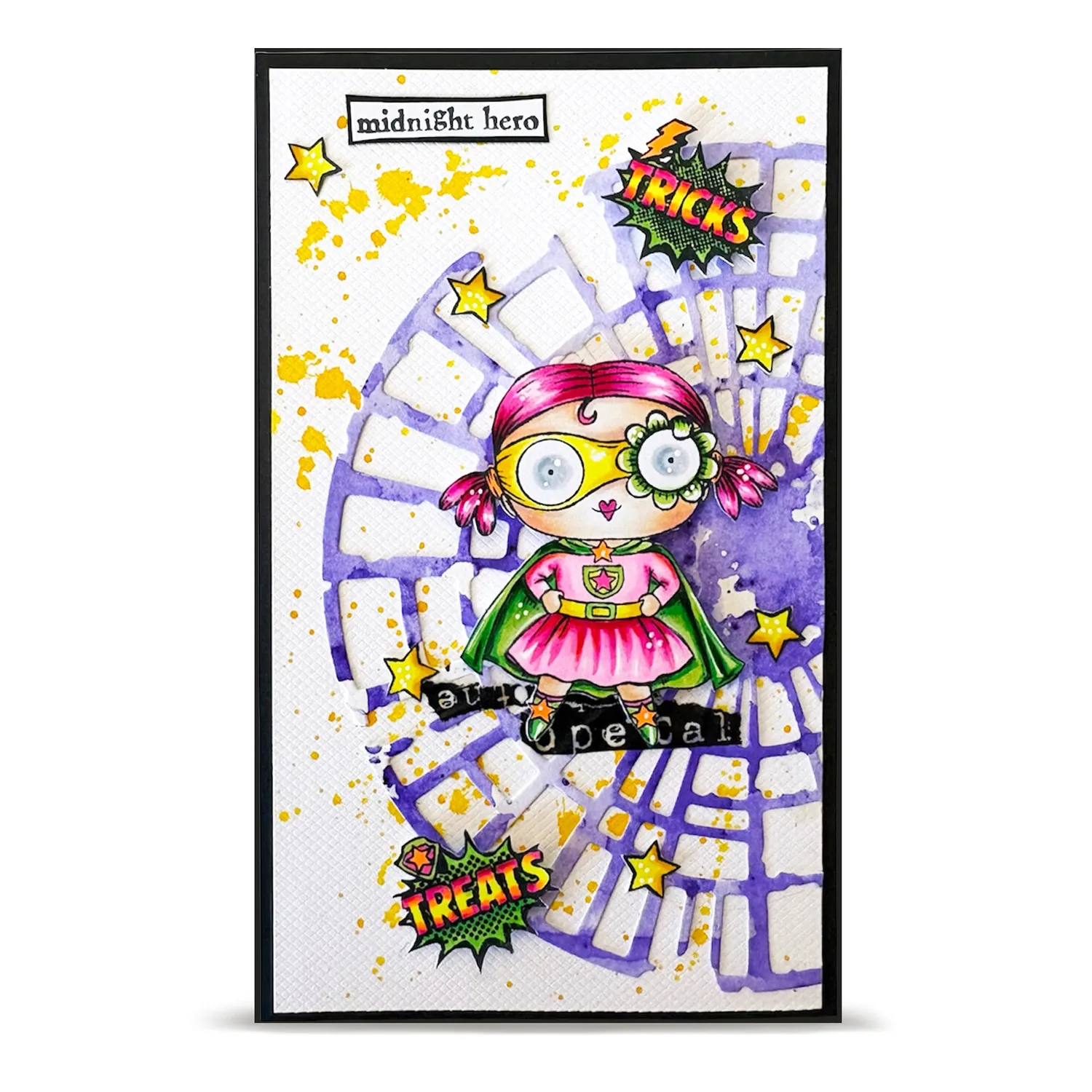AALL and Create TP-1427 Midnight Hero Stempelset A7 klar