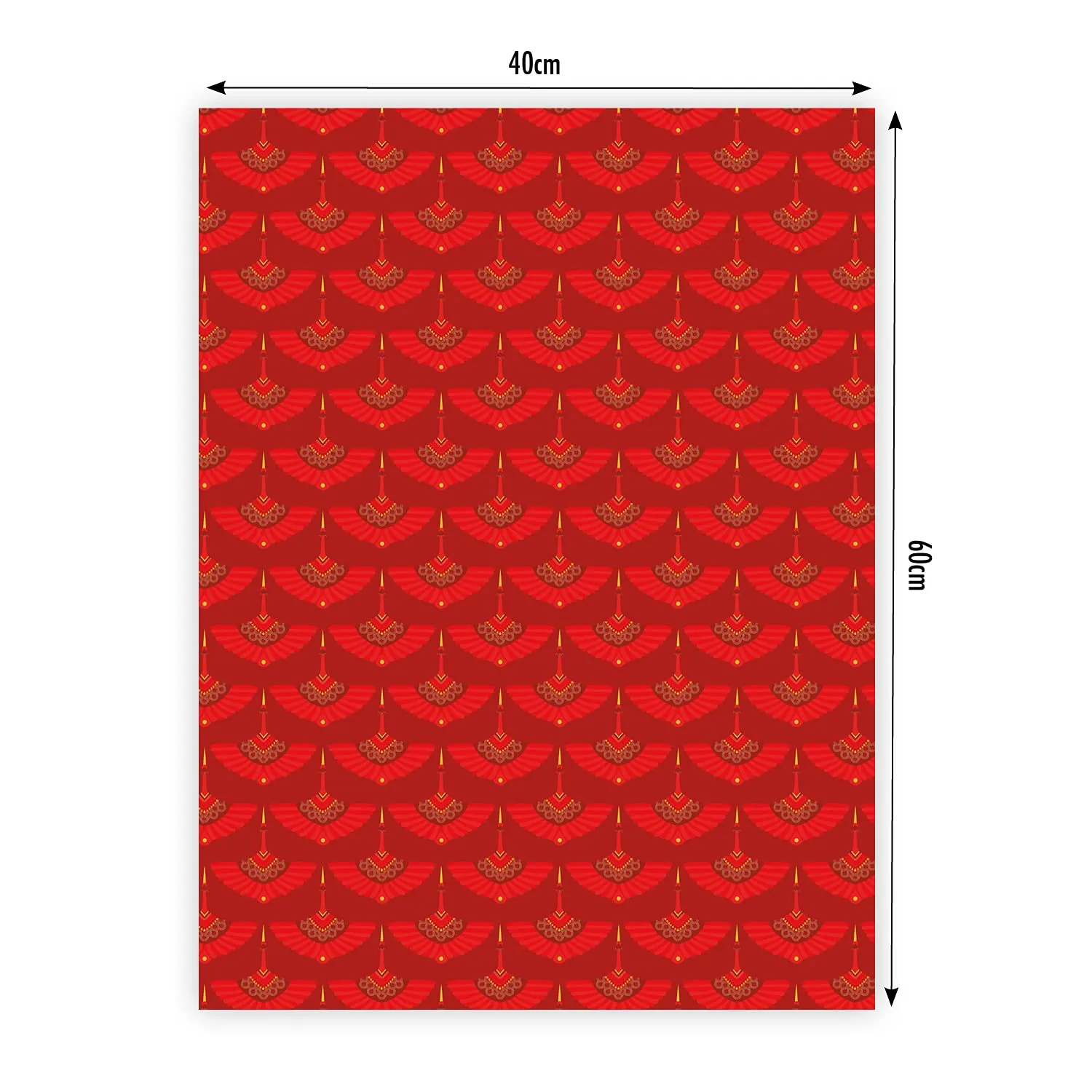 décopatch TD815C Décopatch-Papier Pfau 40x60cm 1 Bogen