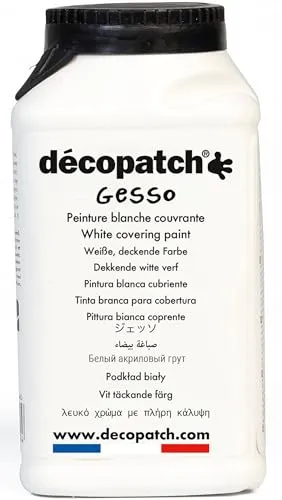 décopatch GE300AO Gesso Weiß 300g Grundierung