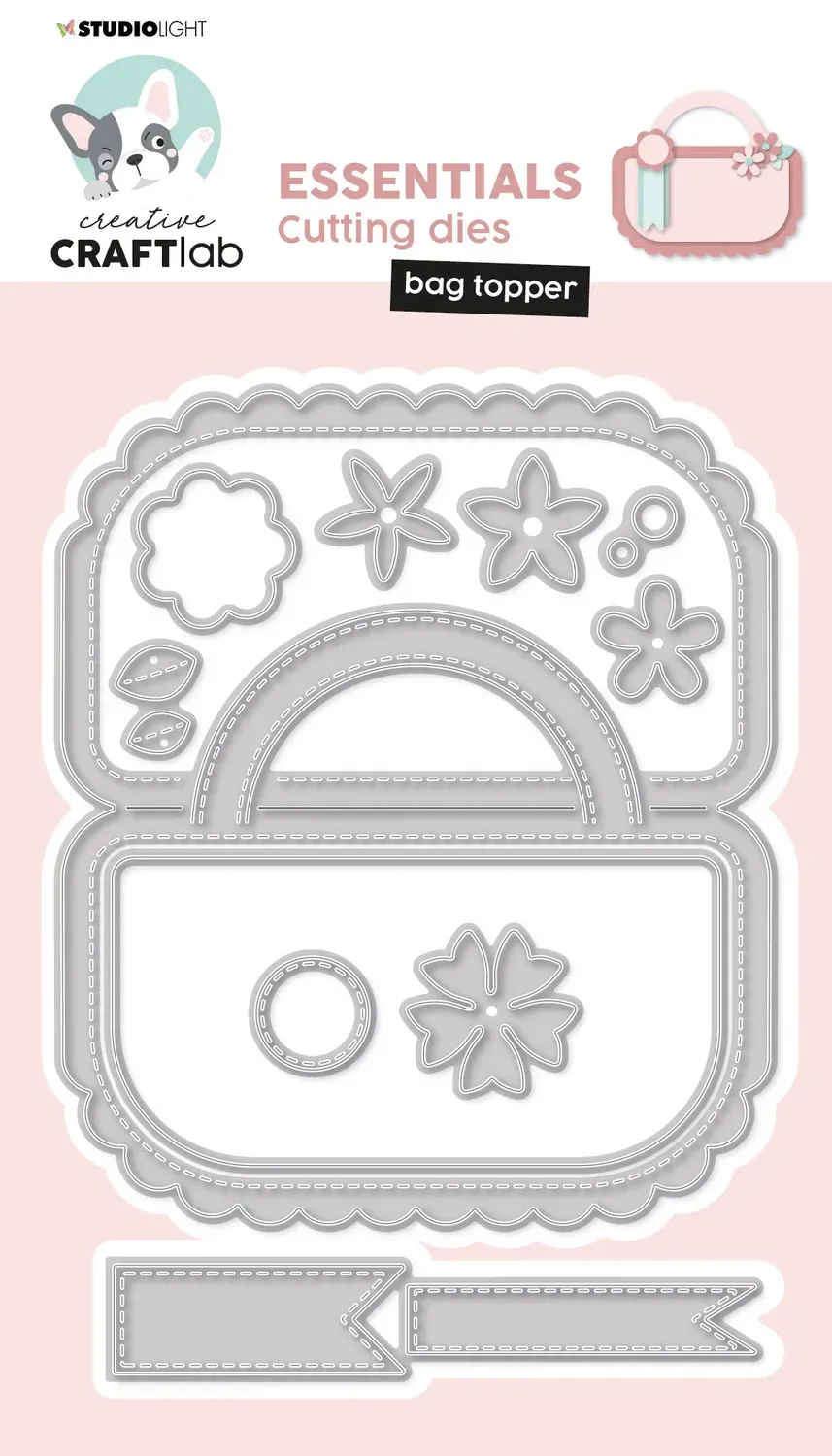 StudioLight Creative Craftlab Bag Topper Stanzschablone für Tüten