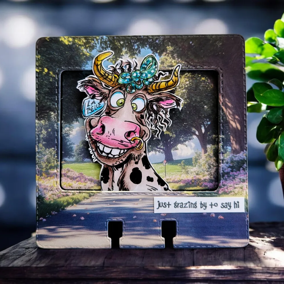 AALL and Create TP-1407 Holy Cow! Stempelset A6 Kuh