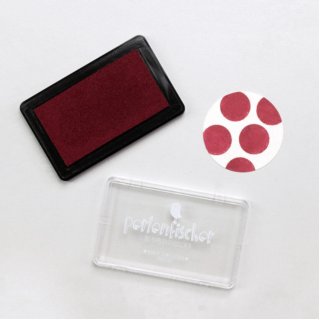 Perlenfischer Beere Groß Stempelkissen 7,3x4 cm Pigment