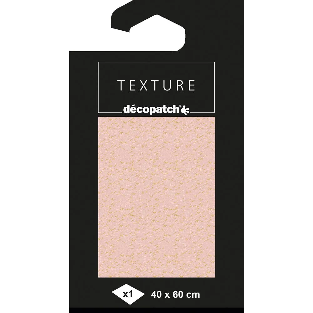 décopatch TD782C Papier Punkte Gold 40x60 cm Metallic