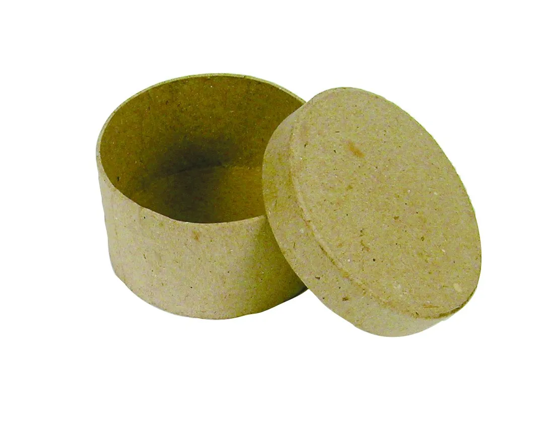 décopatch BT501O Schachtel eckig Pappmaché-Box 4,5 cm