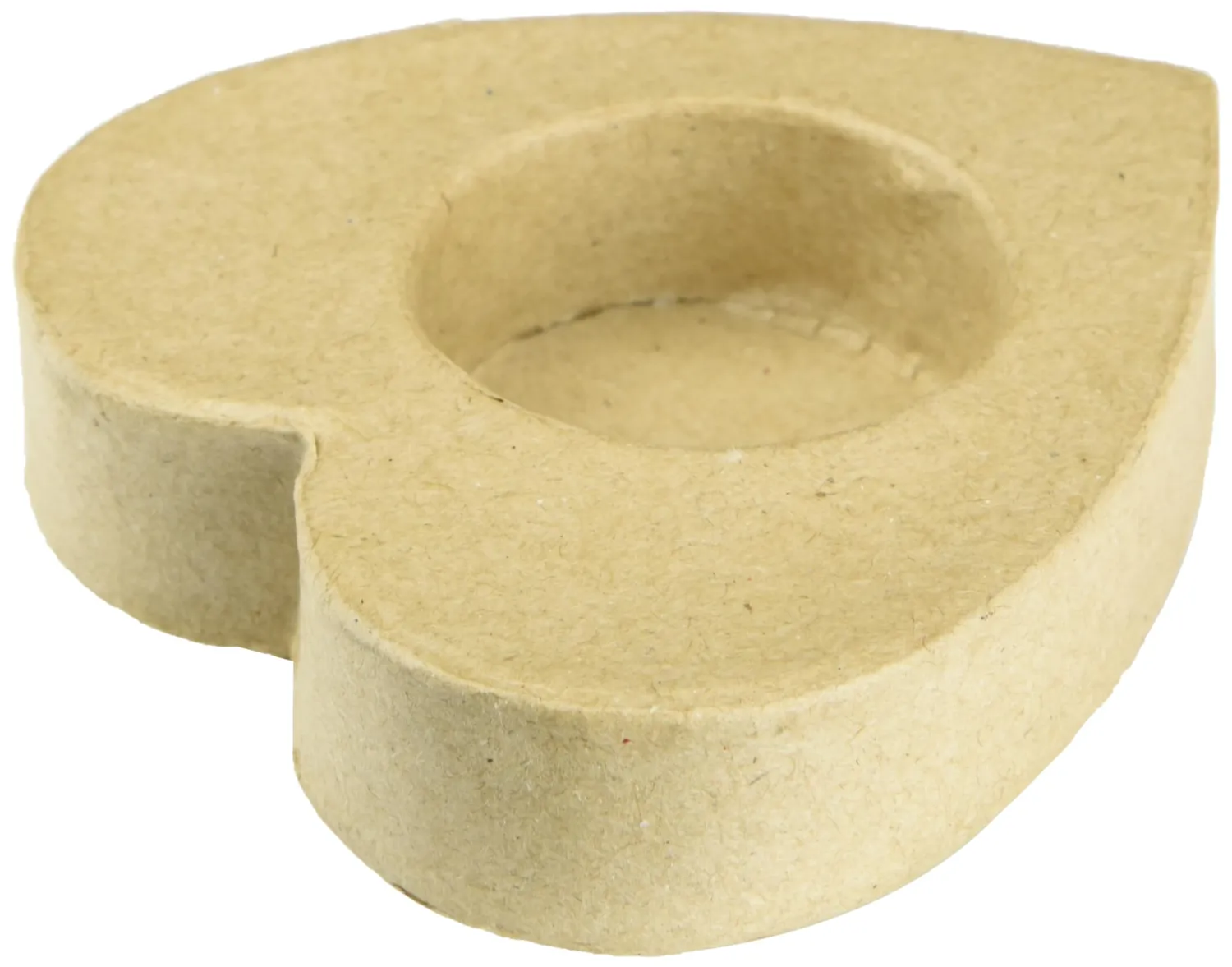 Décopatch AC688O Kerzenhalter Herz Pappmaché