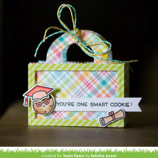 Lawn Fawn Smart Cookie Clear Stamps Keks Abschluss