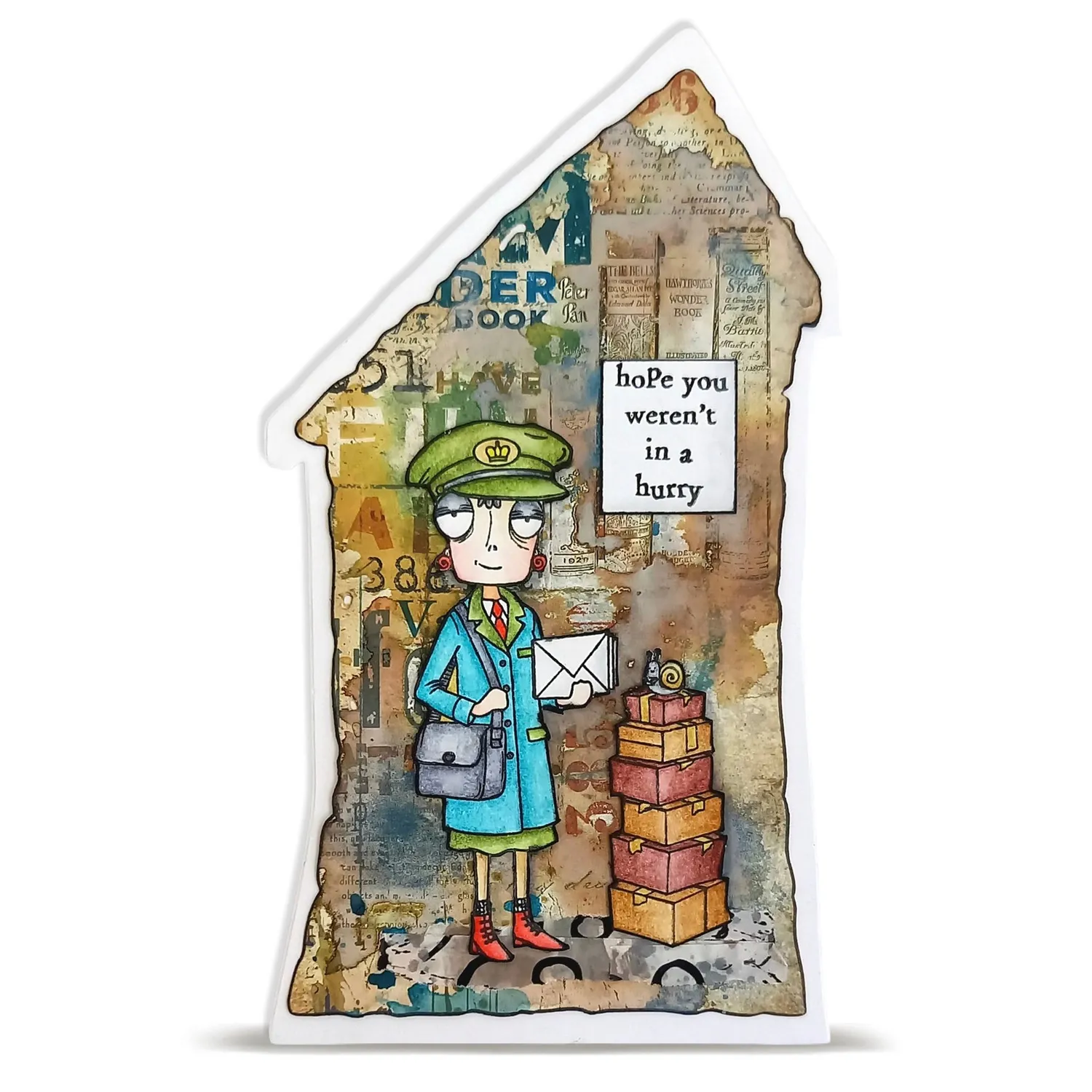 AALL and Create A7 TP-1379 Dee Delivers Stempelset 7 Stempel klar