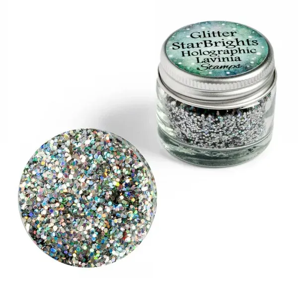 Lavinia-Stamps Starbrights Holographic Glitter Glitzer